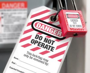 Lock out kit safety switch